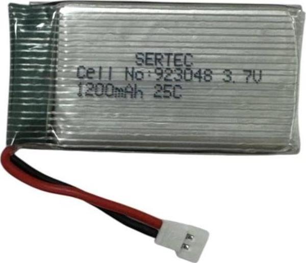 923048 / 3.7V - 1200mAh - 25C BEYAZ SOKET - Image 1