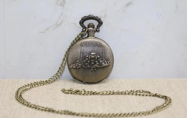 Ayasofya Tasarımı Köstekli Saat Alk4384 - Image 1