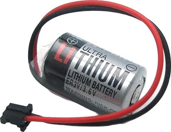 ER3V 3.6V 1/2AA Size Lithium Pil - Siyah Soket - Image 1