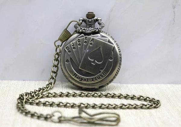 Oyun Kartı Köstekli Saat Alk3876 - Image 1