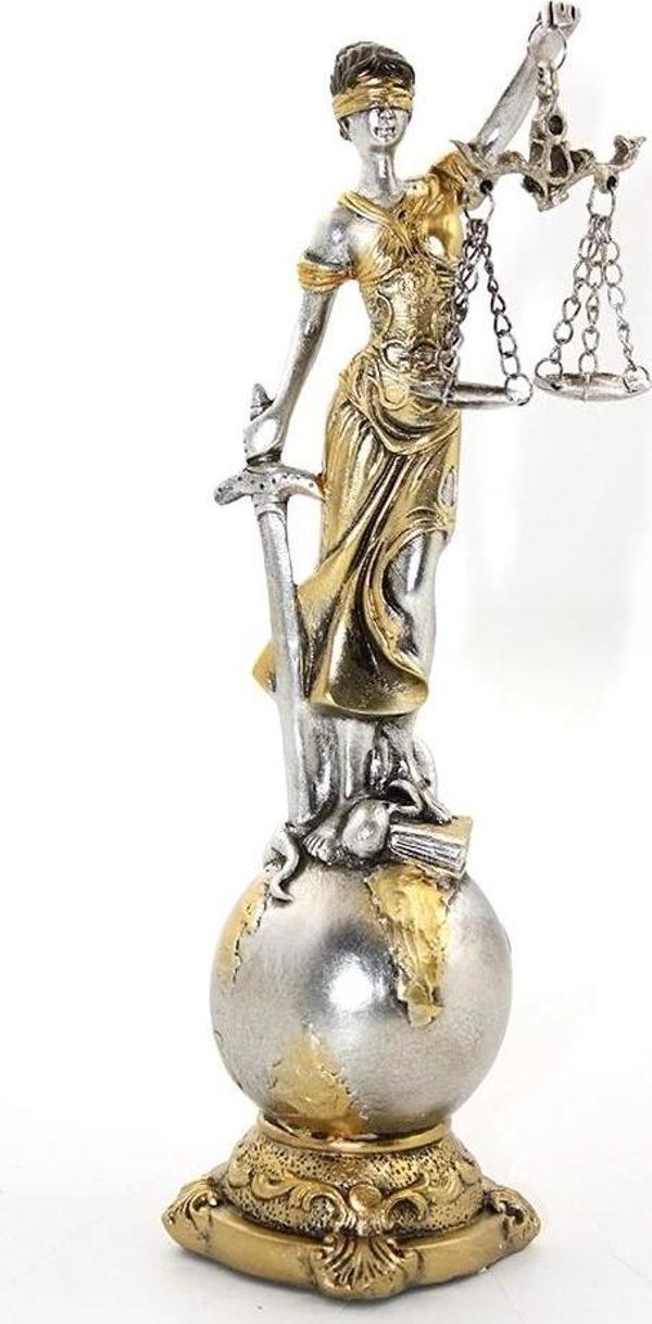 Polyester Adalet Figürü  Alı2895 - Image 1
