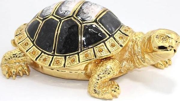 Swarovski Taşlı Kaplumbağa Figürü Model 2 - Image 1
