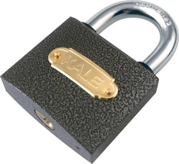 BFS Kale 50 mm Gri Asma Kilit KD-001/10-150 - Image 1