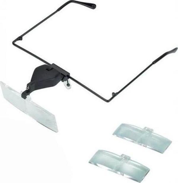 Gözlük Modeli  1.5x,2.5x,3.5x 3 Adet Lensi Gözlük Büyüteç - Image 1