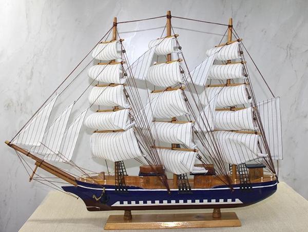 Ahşap Yelken Gemi Model 1 - Image 1