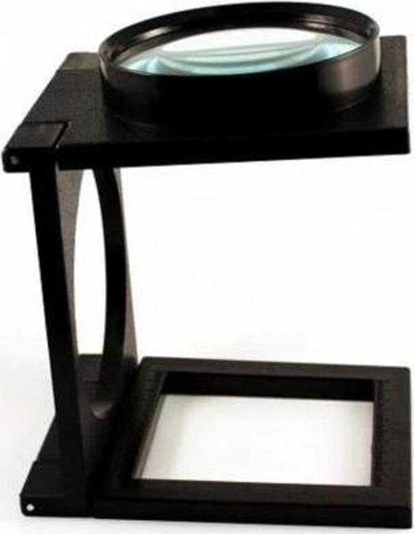 Masa Üstünde Proje Çizimi.küçük Yazı Vb Okuma İçin Mükemmel 110 Mm Katlanır Büyüteç - Image 1