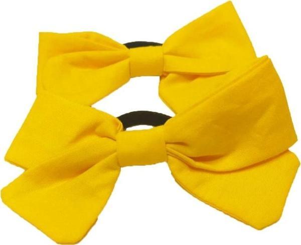 Angels Collection Lastikli Fiyonk Toka 5'Li Sarı - Image 1