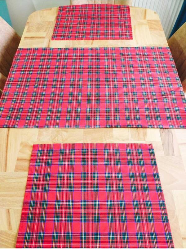 Angels Collection Ekose Peçete 2'Li - Image 1