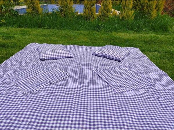 Angels Collection Mor Pötikare Piknik Seti 5 Parça - Image 1