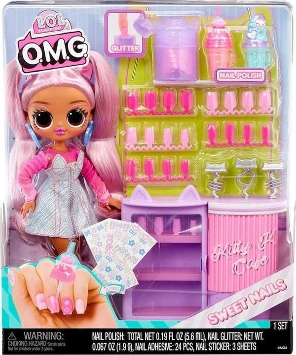 LOL Surprise Sweet Nails Omg Kitty K Kafe Lisanslı Ürün - Image 1