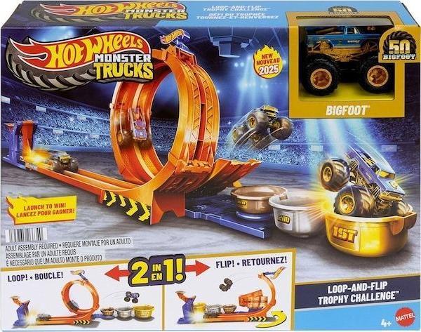 Hot Wheels Monster Trucks Döngü ve Takla JBX64 Lisanslı Ürün - Image 1