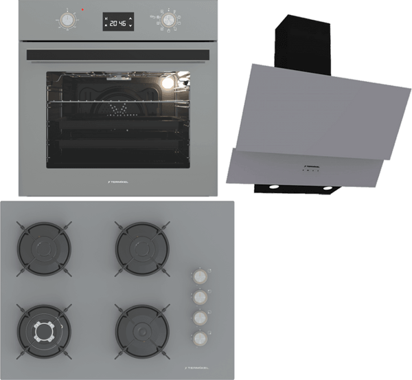 Termikel Ankastre Set (BO O6555C A + BH P7194C A + CH C6532C BA) - Image 1