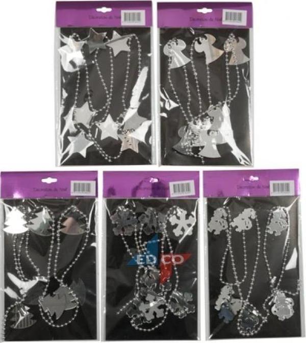 Yeni yıl  Püskül - çanlı yıldız 18cm 5 çeşit - Image 1