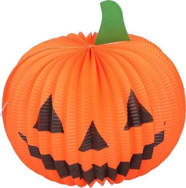 Cadılar Bayramı Balkabağı Feneri 25 cm - Image 1