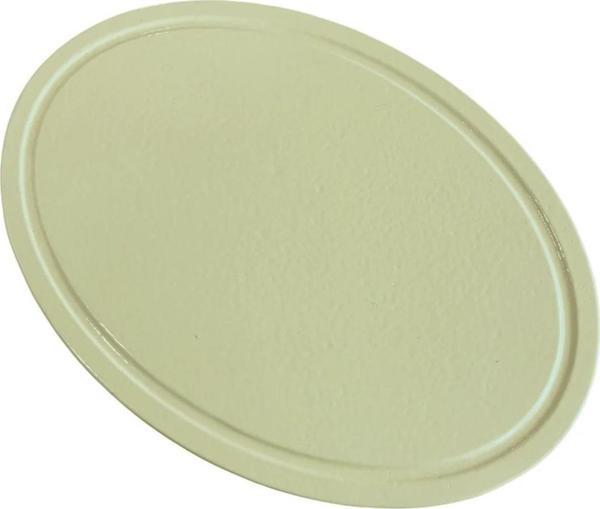 Sürel 23*33 cm Elips Düz Et Pleyt Seramik - Image 1