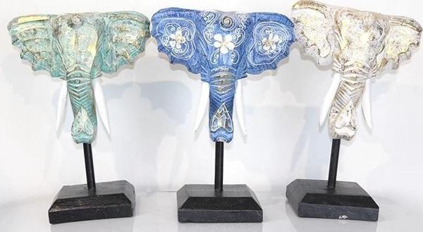 Maun Ağacı Masa Fil Kafası 4galıleo-25 - Image 1