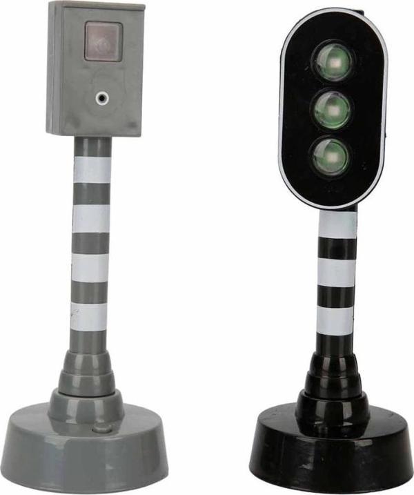 BFS   Maxx Wheels Sesli ve Işıklı Trafik Işık Seti - Image 1