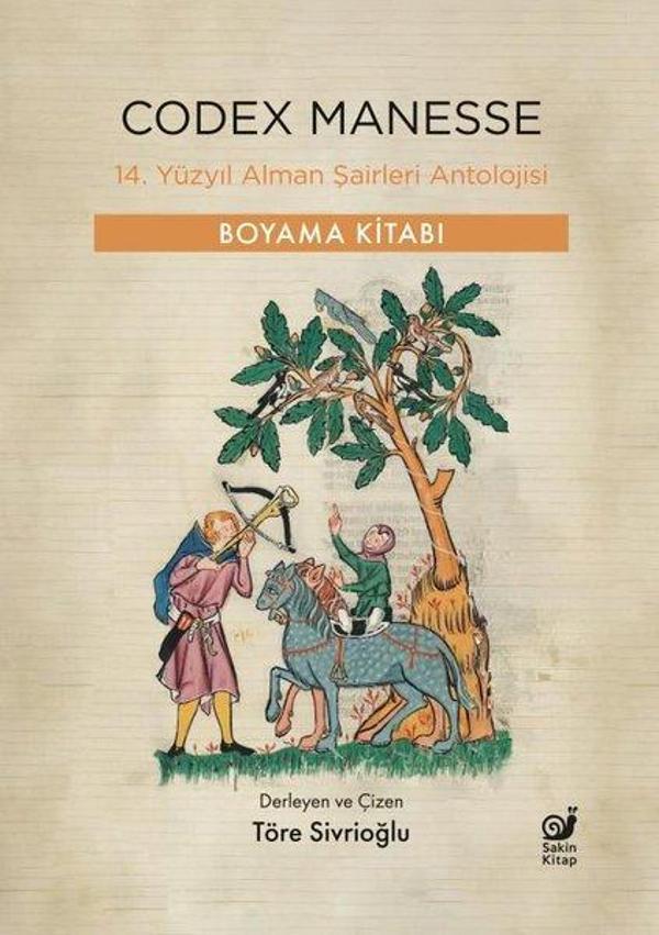 Codex Manesse - 14. Yüzyıl Alman Şairleri Antolojisi - Boyama Kitabı - Sakin Kitap - Image 1