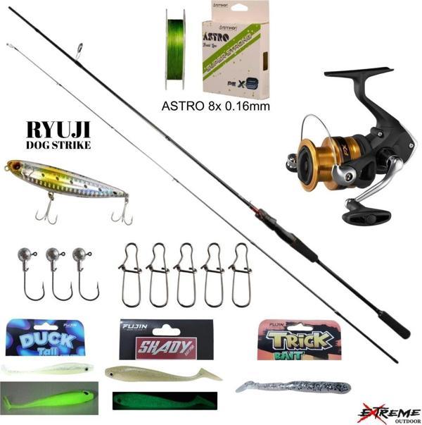 Shimano Fx 4000 Ryuji Luna II 270 cm 4-35 Gr Spin Olta Seti - Image 1