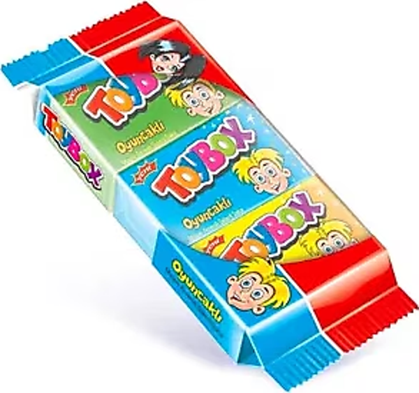 Sakızlı Oyuncak Kutusu 3 Adet - Image 1