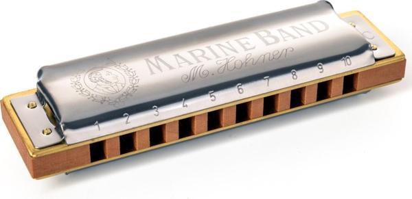 Hohner Marine Band 1896 Si Bemol Minör Mızıka - Image 1