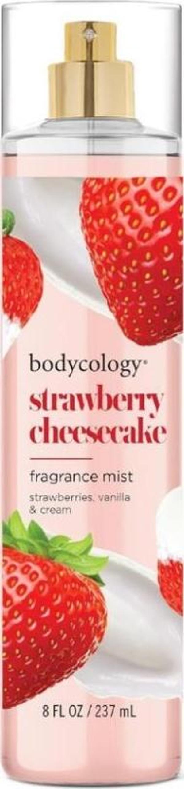 Bodycology Strawberry Cheesecake Fragrance Çilekli Kadın Vücut Spreyi - Image 1