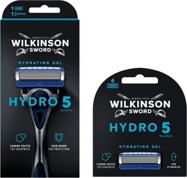 Wilkinson Sword Hydro 5 Erkek Tıraş Bıçağı ve 4 Yedek Set - Image 1