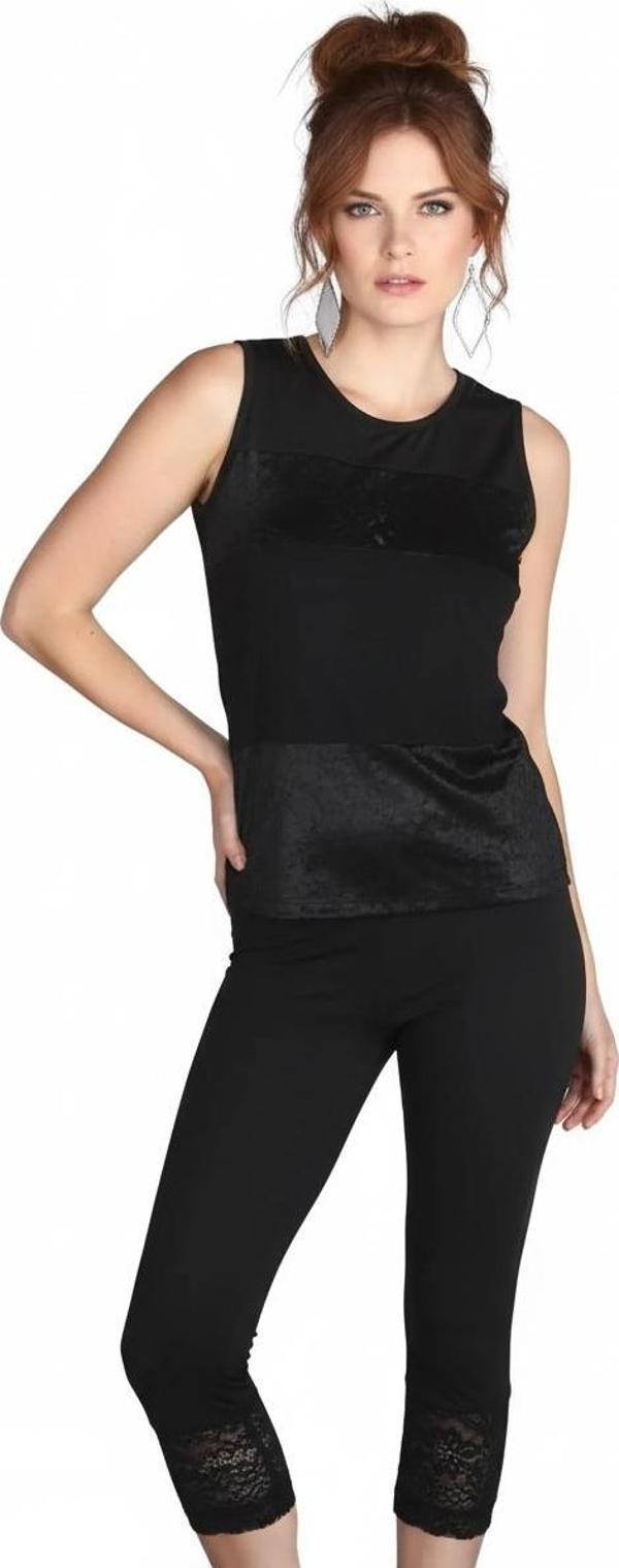 Berrak Kadın Dantelli Tayt Takım 2656 - Image 1