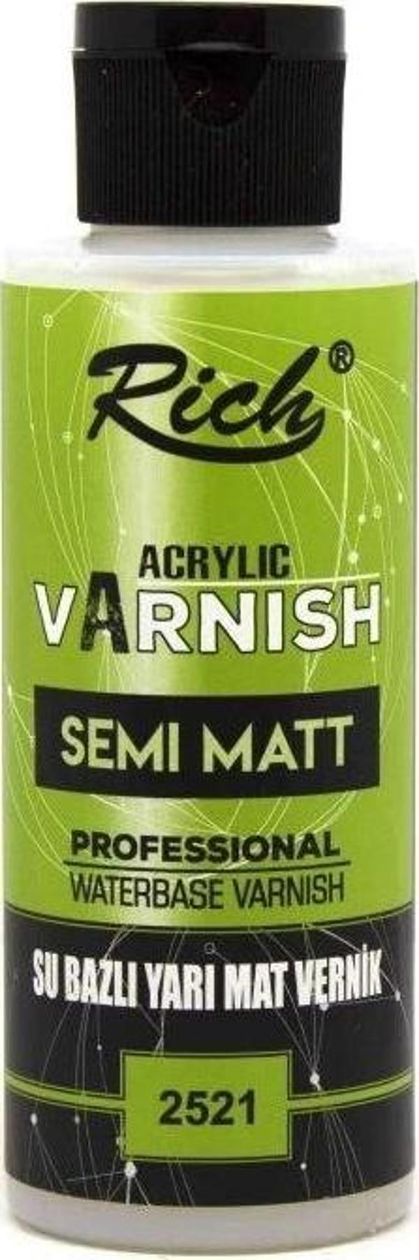 Supertrend Su Bazlı Vernik YARI MAT (Semi Matt Acrylic Varnish) 120 cc. - Image 1