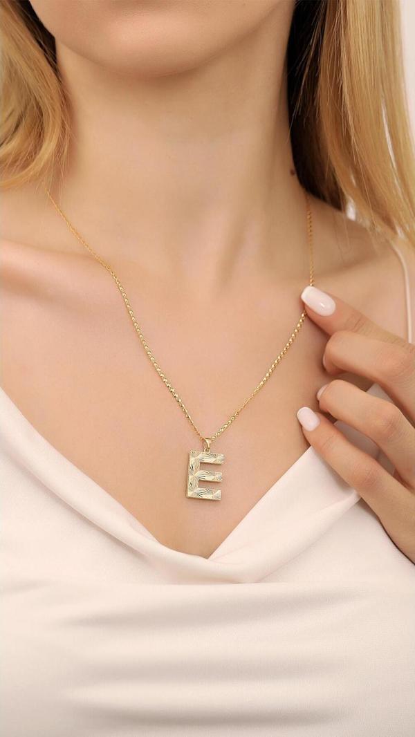 14 Ayar Altın Parlak Burgu Zincir Kolye - Image 1