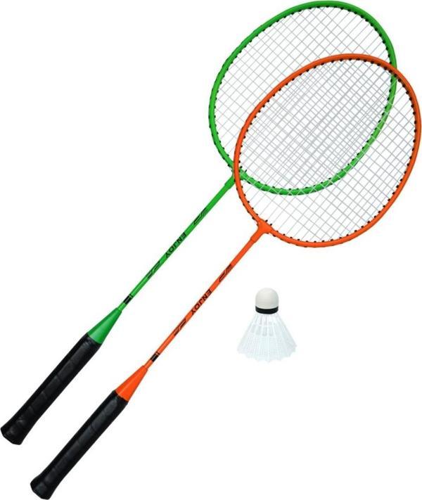Helix Enjoy Badminton Raket Seti - Image 1