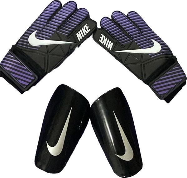 Unes Yeni Logolu Nk Kaleci Eldiveni-Tekmelik Seti 9-10-11 Numara - Image 1