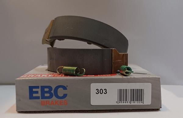 Ebc H303 2004-2006 Kymco Aktiv 110 Uyumlu Arka Fren Balatası Yaylı Kampana Set - Image 1