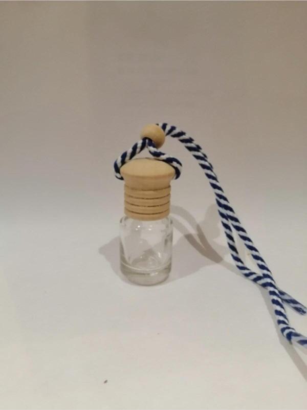 8cc Araç Oto Kokusu, Süs Şişesi,boş Şişe, Ipli Asmalı Şişe, 25 Adet - Image 1