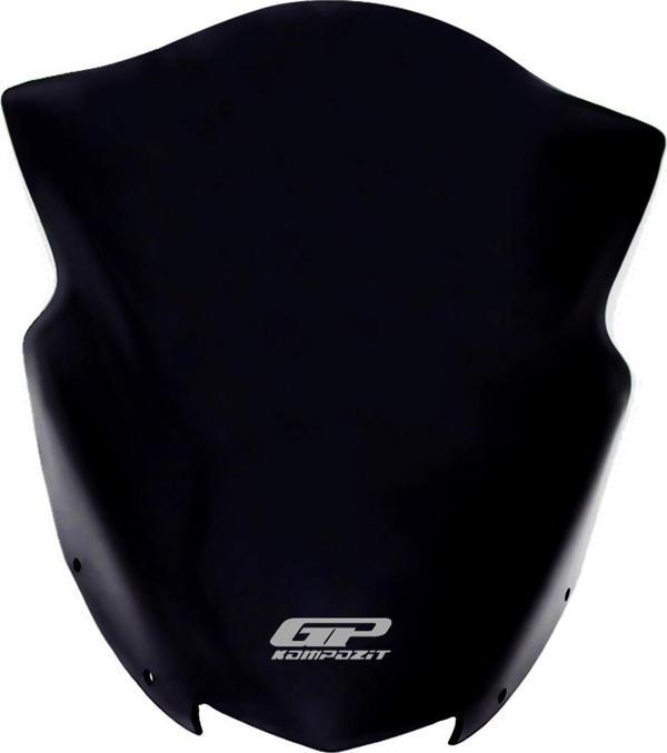 GP Kompozit Bajaj Dominar 250 / 400 2017-2023 Uyumlu Kısa Ön Cam Siyah - Image 1