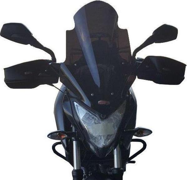 GP Kompozit Bajaj Pulsar NS 200 2011-2023 Uyumlu Ön Cam Siyah - Image 1
