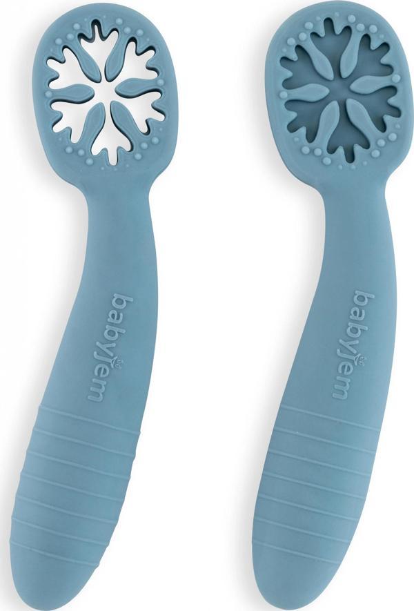 Babyjem Silikon İkili İlk Kaşığım Mint - Image 1