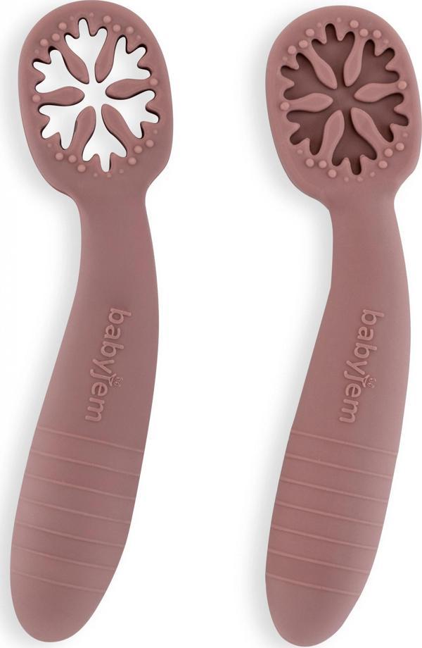 Babyjem Silikon İkili İlk Kaşığım Mocha - Image 1