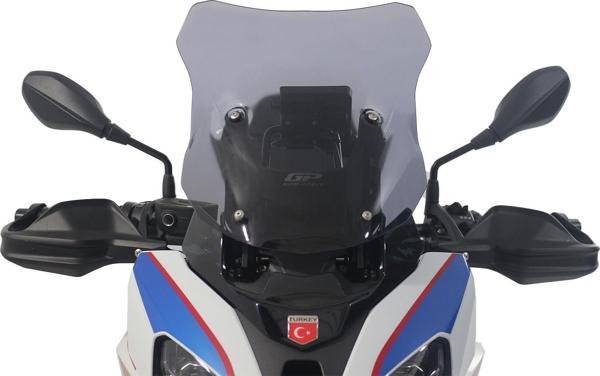 GP Kompozit BMW S 1000 XR 2020-2023 Uyumlu Ön Cam Füme - Image 1
