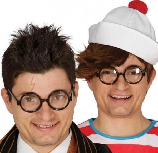 MDB Siyah Çerçeveli Numarasız Camlı Öğrenci Şaka Gözlüğü 1 Adet - Image 1