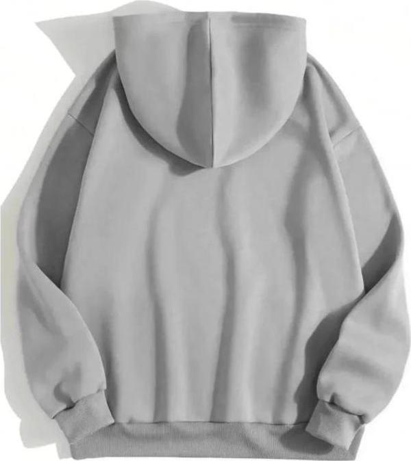 MDB Erkek Düz Kapüşonlu weat  Boyalı Gri - Image 1