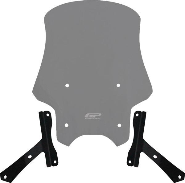 GP Kompozit Hero X-Pulse 200 2020-2023 Uyumlu Tur Camı Füme - Image 1