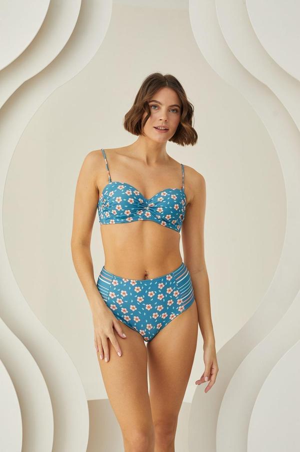 MDB MdbShop Deep Straplez Yüksel Bel Bikini Takımı - Image 1