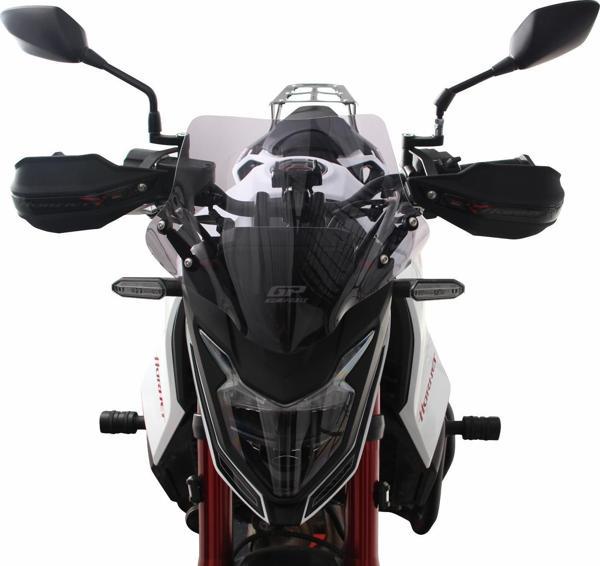 GP Kompozit Honda CB750 Hornet 2023 Uyumlu Ön Cam Siyah - Image 1