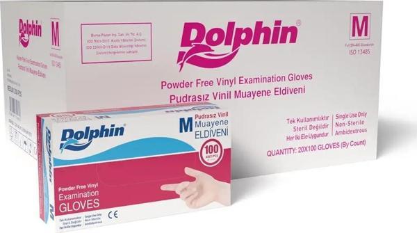 Supertrend Beyaz Vinil Eldiveni Pudrasız M 100 Adet x 20 Paket - Koli - Image 1