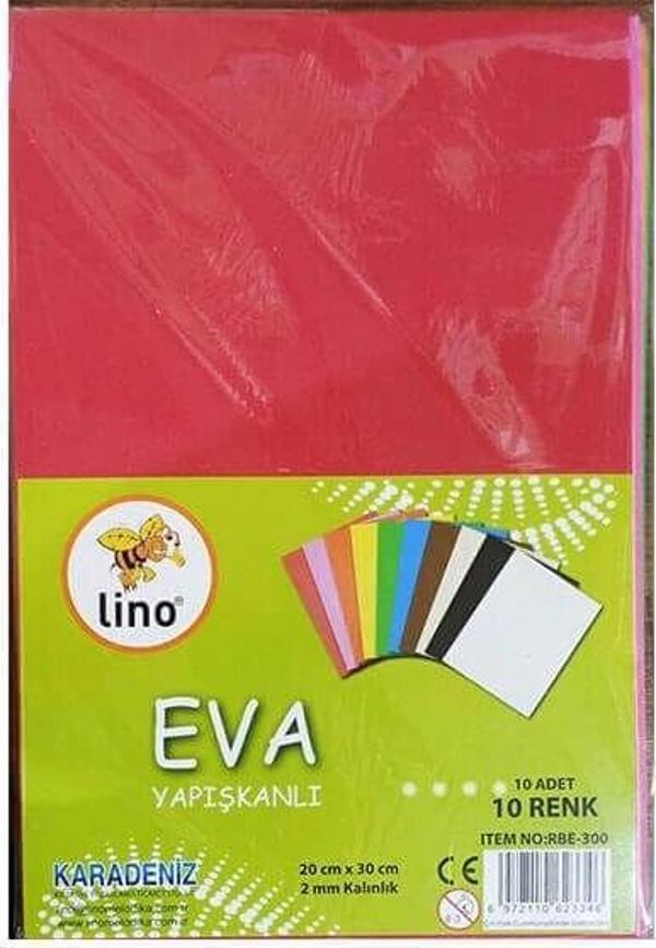 Supertrend Eva Yapışkanlı 20x30 Cm. Karışık Renk 10'Lu (RBE-300) - Image 1