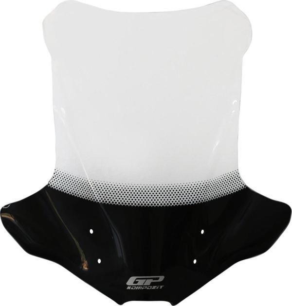 GP Kompozit Honda NC 700 X / NC 750 X 2012-2015 Uyumlu Baskılı Ön Cam Şeffaf - Image 1