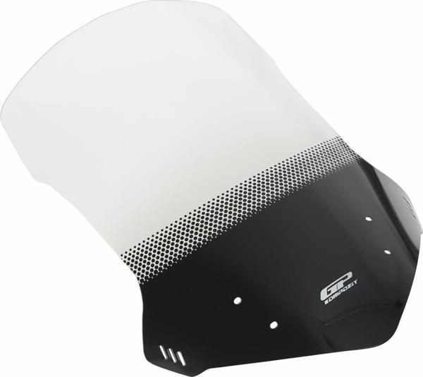 GP Kompozit Honda NC 700 X / NC 750 X 2012-2015 Uyumlu Baskılı Tur Camı Şeffaf - Image 1