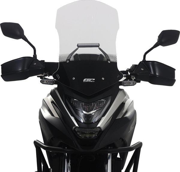 GP Kompozit Honda NC 750 X 2021-2023 Uyumlu Baskılı Tur Camı Şeffaf - Image 1