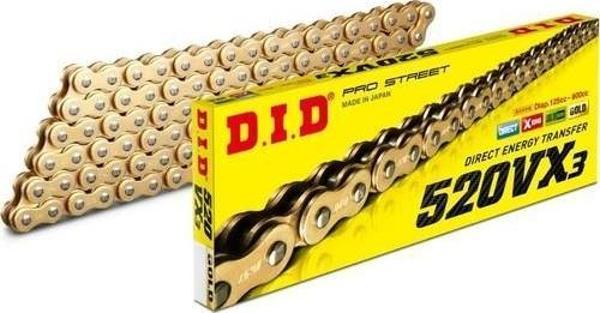 Did 520-104Vx3 2020-2022 Ducati Scrambler NightShift Uyumlu Zincir Vx3 Xring Gold Renk - Image 1
